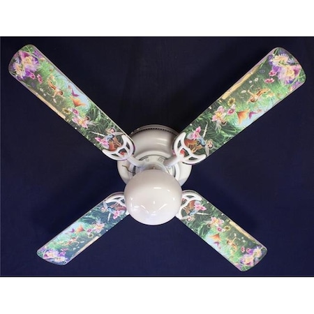 Emblem 42 in. New Disney Tinkerbell & Fairies Ceiling Fan EM983695